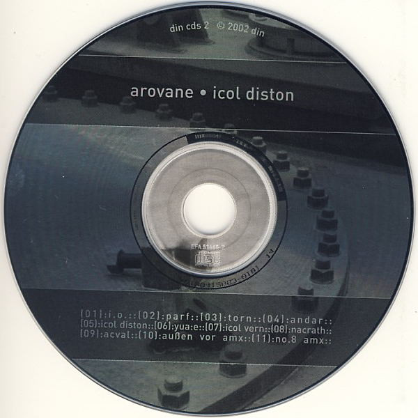 Arovane - Icol Diston | DIN (din cds 2) - 3