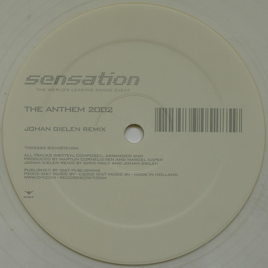 Sensation - The Anthem 2002 | ID&T (7005285) - 4 Sensation - The Anthem 2002 | ID&T (7005285) - 4