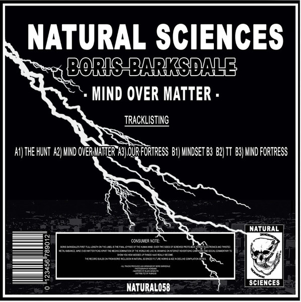 Boris Barksdale - Mind Over Matter | Natural Sciences (NATURAL058) - 2