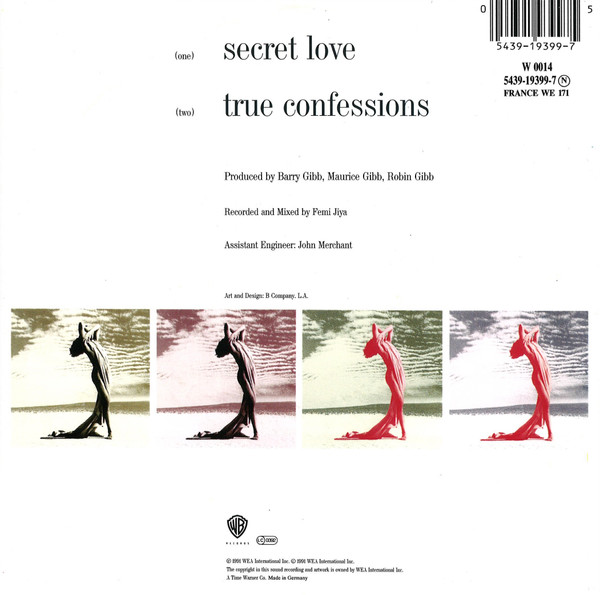 Bee Gees - Secret Love | Warner Bros. Records (5439-19399-7) - 2