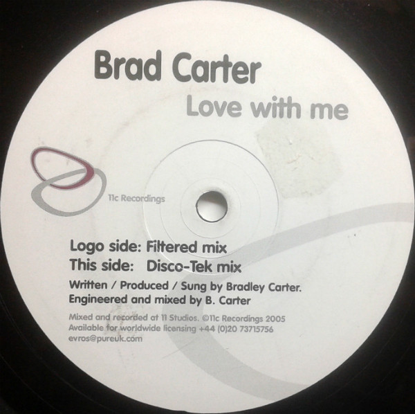 Bradley Carter - Love With Me | 11c Recordings (11C12006) - 2