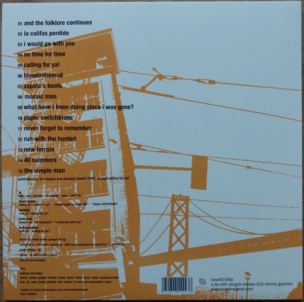 Tommy Guerrero - Return Of The Bastard | Be With Records (BEWITH156LP) - 2