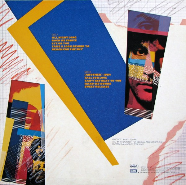 Billy Squier - Signs Of Life | Capitol Records (SJ-12361) - 2 Billy Squier - Signs Of Life | Capitol Records (SJ-12361) - 2