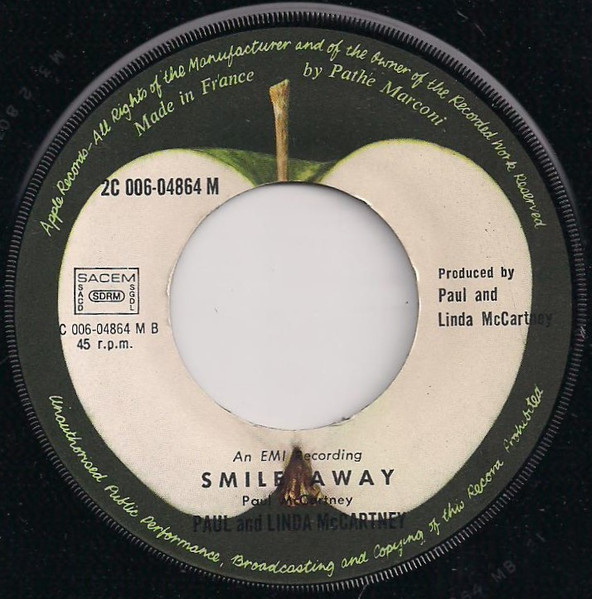 Paul & Linda McCartney - Eat At Home | Apple Records (2C 006-04864 M) - 4