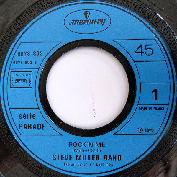 Steve Miller Band - Rock'n'Me | Mercury (6078 803) - 3