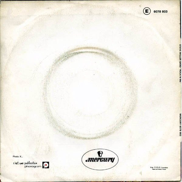 Steve Miller Band - Rock'n'Me | Mercury (6078 803) - 2