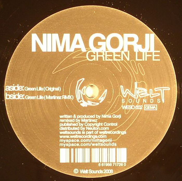 Nima Gorji - Green Life | Welt Sounds (WESO 002) - main