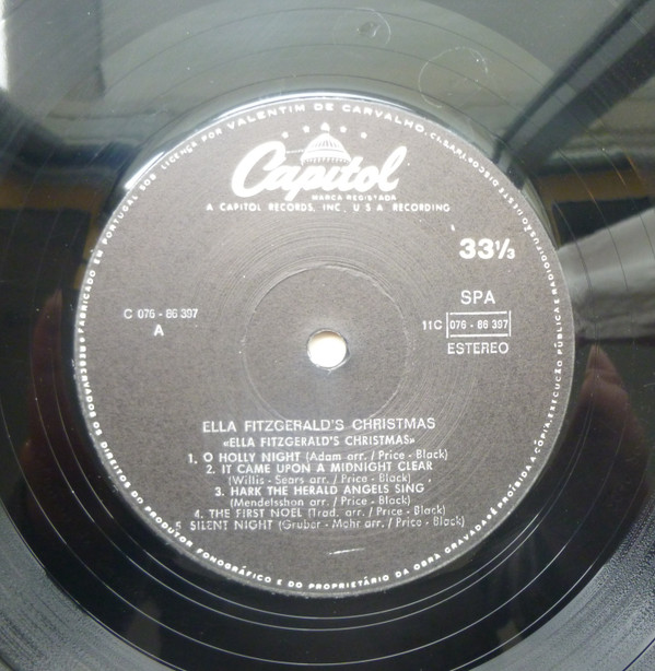 Ella Fitzgerald - Ella Fitzgerald's Christmas | Capitol Records (11C 076-86397) - 2 Ella Fitzgerald - Ella Fitzgerald's Christmas | Capitol Records (11C 076-86397) - 2