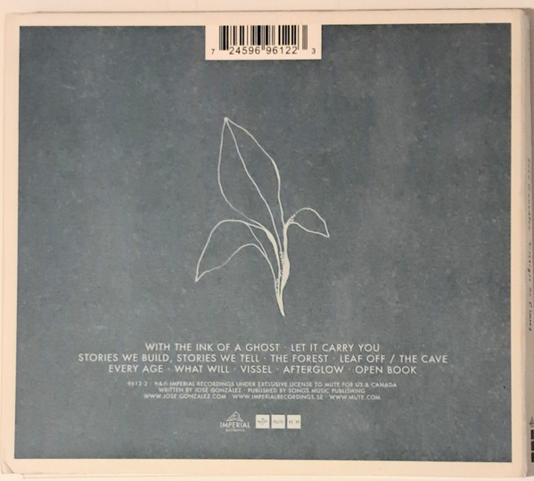 José González - Vestiges & Claws | Mute Corporation (9612-2) - 2 José González - Vestiges & Claws | Mute Corporation (9612-2) - 2