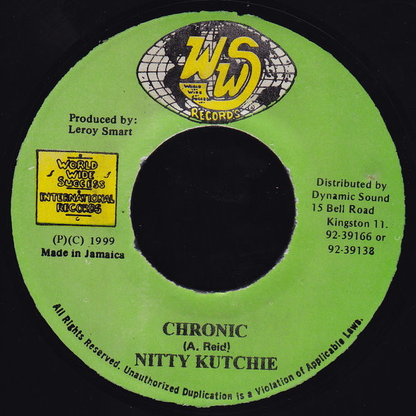 Nitty Kutchie - Chronic | WWS Records (none)