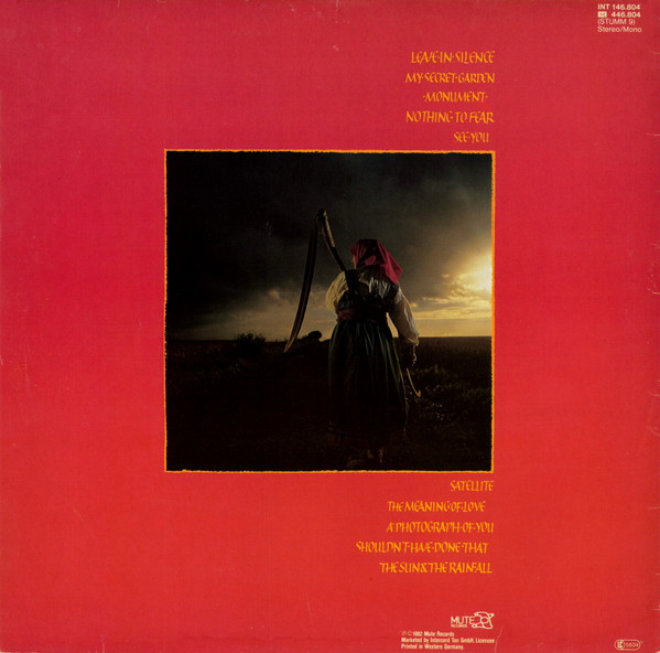 Depeche Mode - A Broken Frame | Mute (INT 146.804) - 2