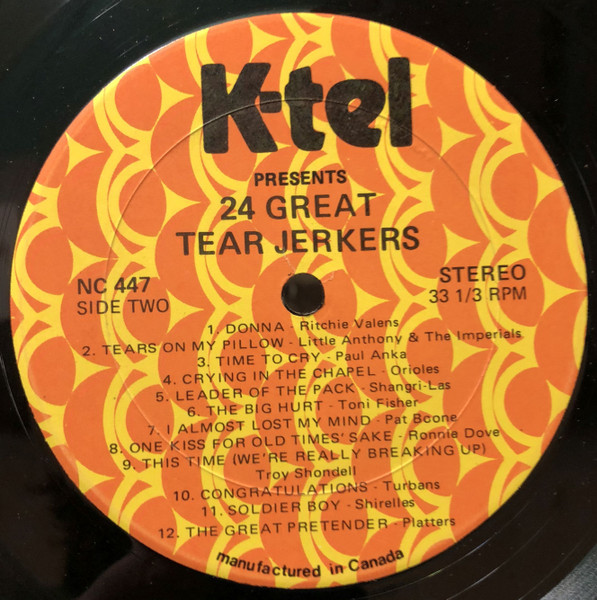 Various - 24 Great Tear Jerkers | K-Tel (NC 447) - 4 Various - 24 Great Tear Jerkers | K-Tel (NC 447) - 4