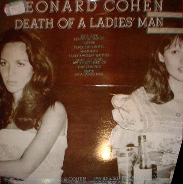 Leonard Cohen - Death Of A Ladies' Man | CBS (CBS 32661) - 2