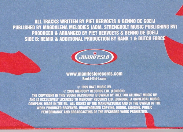 Rank 1 - Airwave | Manifesto (FESX 69) - 3