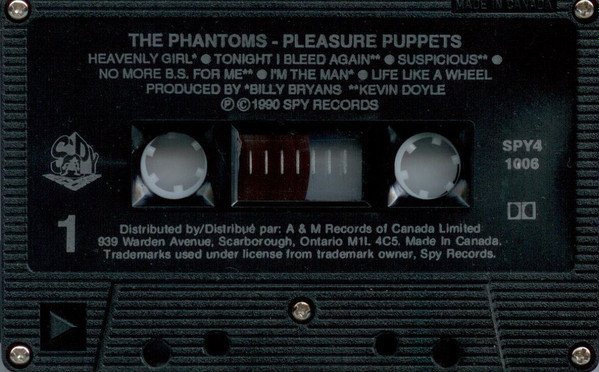 The Phantoms - Pleasure Puppets | Spy Records (SPY41006) - 3 The Phantoms - Pleasure Puppets | Spy Records (SPY41006) - 3
