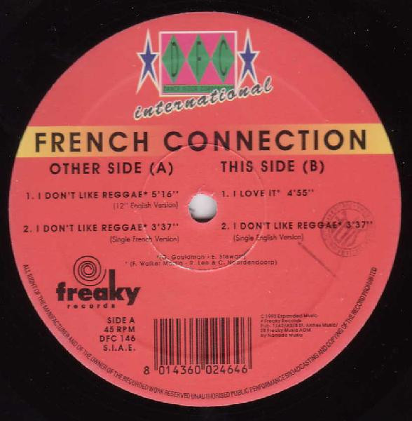 French Connection - I Don't Like Reggae | DFC (DFC 146) - main