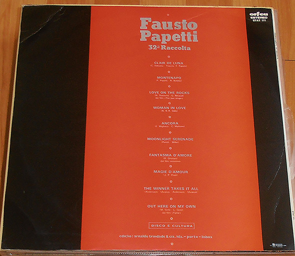 Fausto Papetti - 32a Raccolta | Orfeu (STAT 111) - main