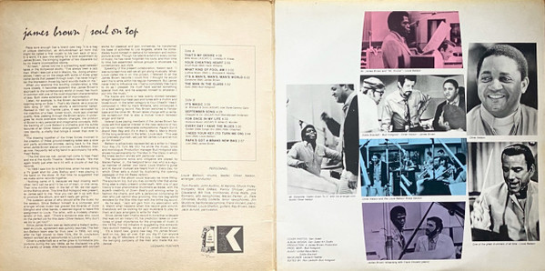 James Brown - Soul On Top | Polydor (2310 022) - 2