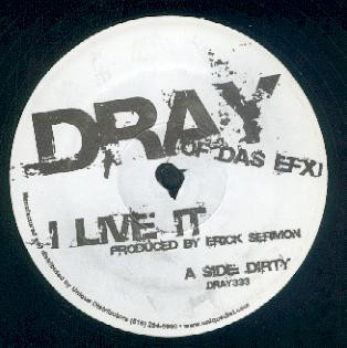 Drayz - I Live It | Not On Label (DRAY 333) - main