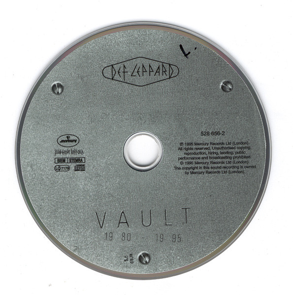 Def Leppard - Vault (Def Leppard Greatest Hits 1980-1995) | Mercury (528 656-2) - 3 Def Leppard - Vault (Def Leppard Greatest Hits 1980-1995) | Mercury (528 656-2) - 3