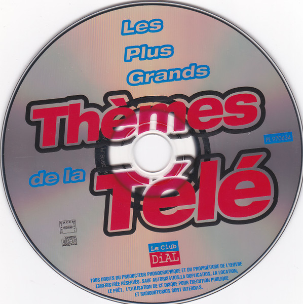 Various - Les Plus Grands Thèmes De La Télé | Club Dial (PL 970634) - 3