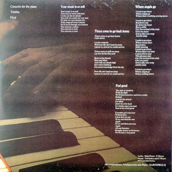 Saint-Preux - Saint-Preux | Héloïse Disques (HEL 67160) - 3