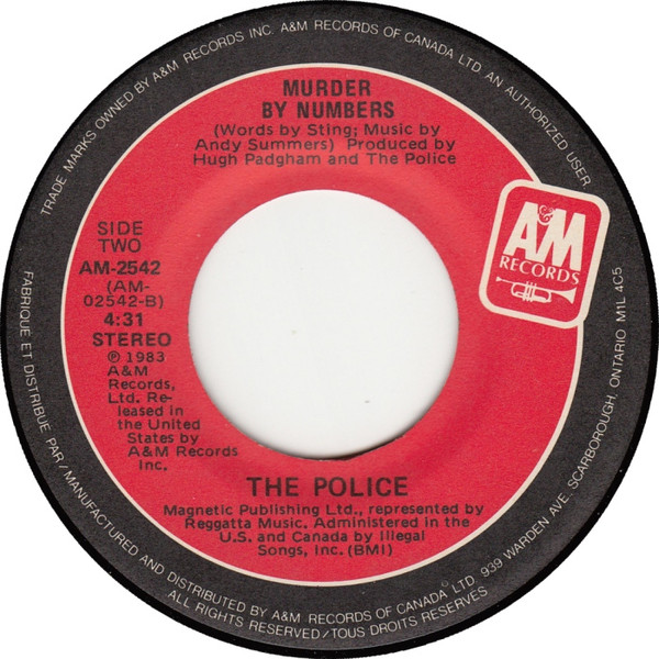 The Police - Every Breath You Take | A&M Records (AM-2542) - 4