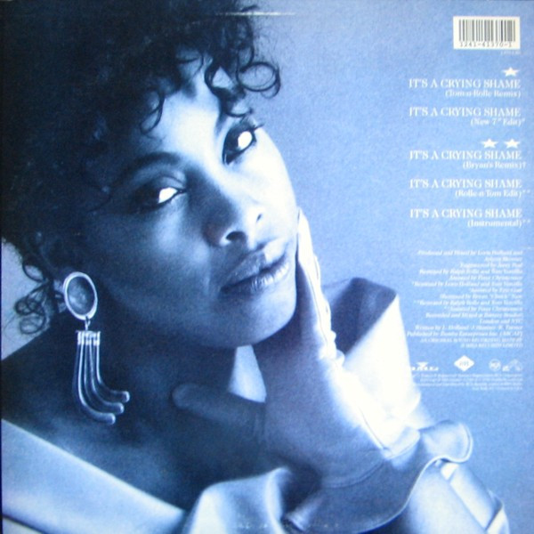 Ruby Turner - It's A Crying Shame | Jive (1370-1-JD) - 2