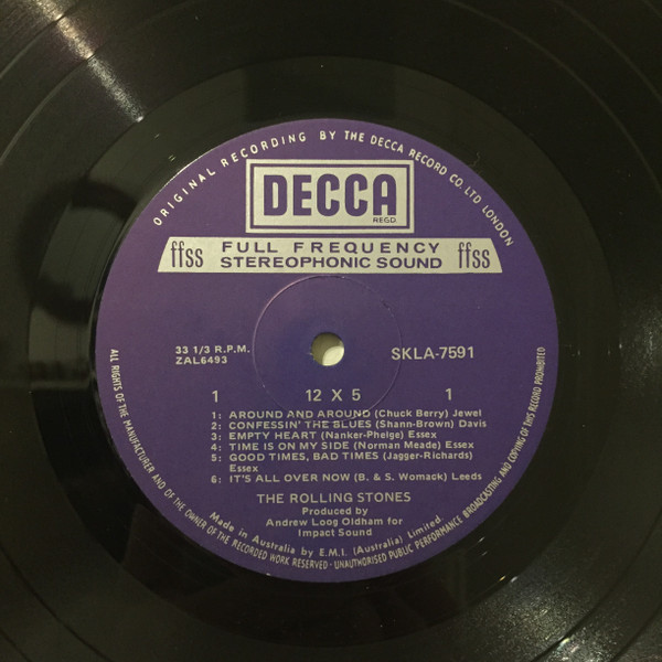 The Rolling Stones - 12 X 5 | Decca (SKLA 7591) - 3
