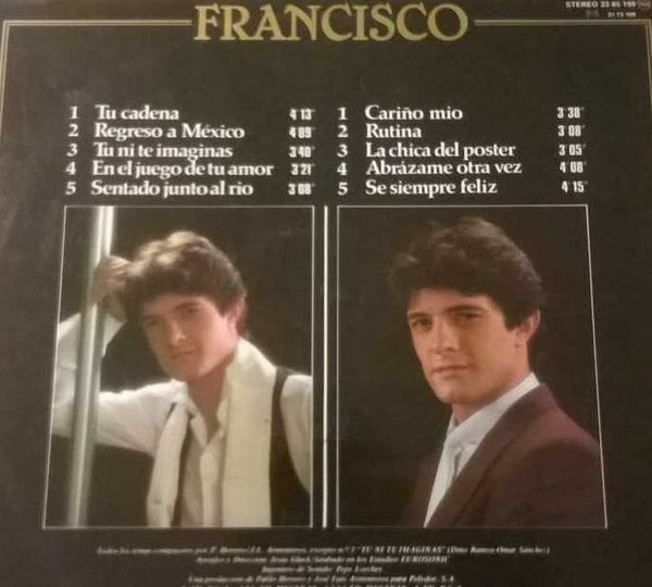 Francisco - Cariño Mio | Polydor (23 85 199) - 2