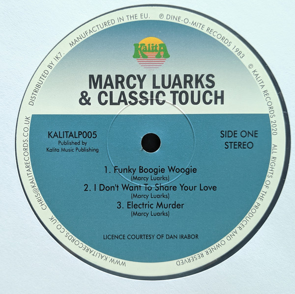 Marcy Luarks & Classic Touch - Electric Murder | Kalita Records (KALITALP005) - 4 Marcy Luarks & Classic Touch - Electric Murder | Kalita Records (KALITALP005) - 4