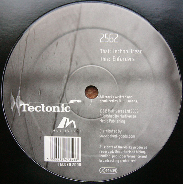 2562 - Techno Dread / Enforcers | Tectonic (TEC020)
