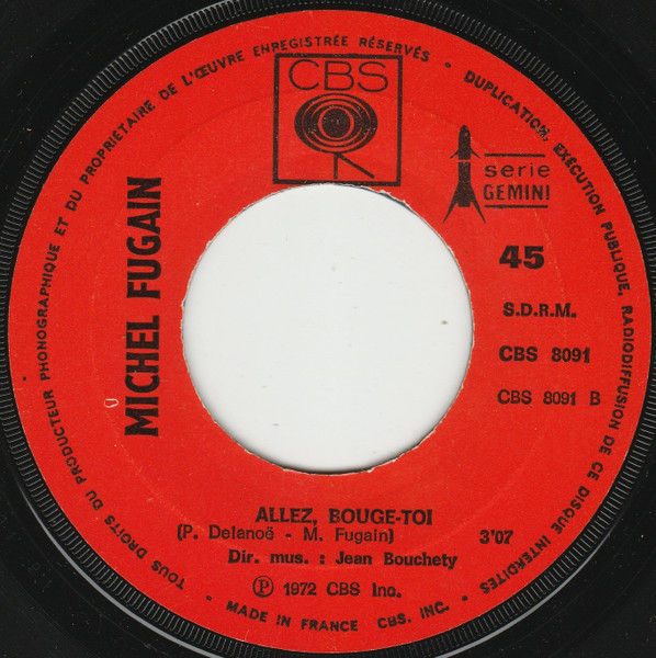 Michel Fugain & Le Big Bazar - Une Belle Histoire | CBS (CBS 8091) - 4