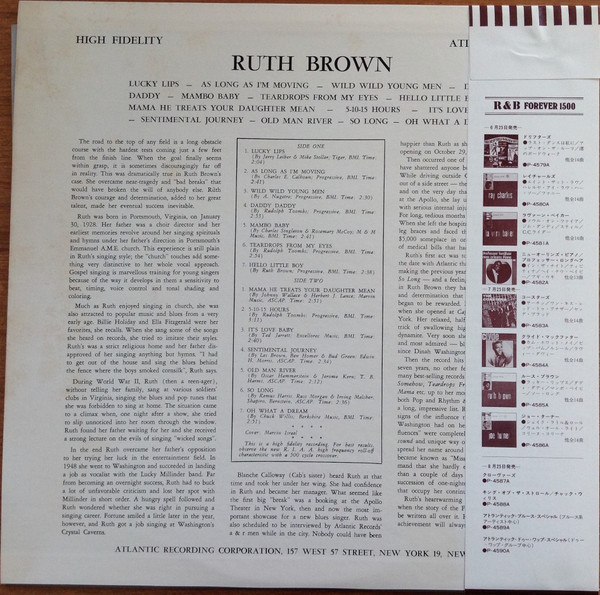 Ruth Brown - Rock & Roll | Atlantic (P-4585A) - 2