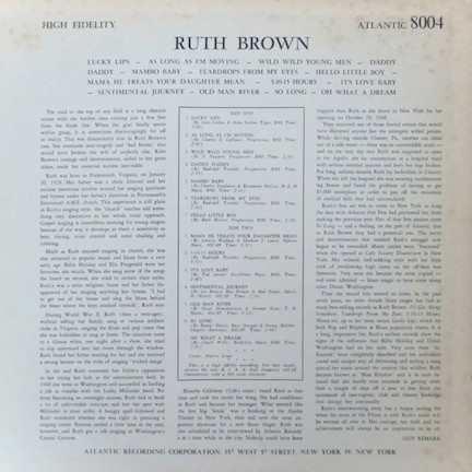 Ruth Brown - Rock & Roll | Atlantic (P-4585A) - 3