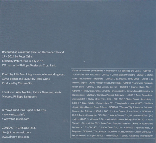 TOC - Qeqertarsuatsiaat | Circum-Disc (CIDI1501) - 4