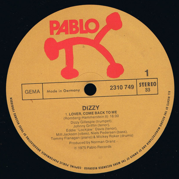 Dizzy Gillespie - The Dizzy Gillespie Big 7 At The Montreux Jazz Festival 1975 | Pablo Records (2310 749) - 2 Dizzy Gillespie - The Dizzy Gillespie Big 7 At The Montreux Jazz Festival 1975 | Pablo Records (2310 749) - 2