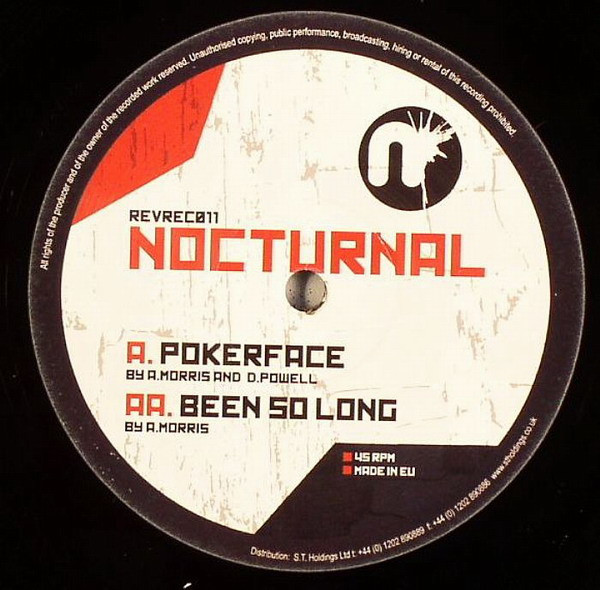 Nocturnal - Pokerface / Been So Long | Revolution Recordings (REVREC011) - main