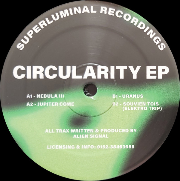 Alien Signal - Circularity EP | Superluminal (SUPLU012)