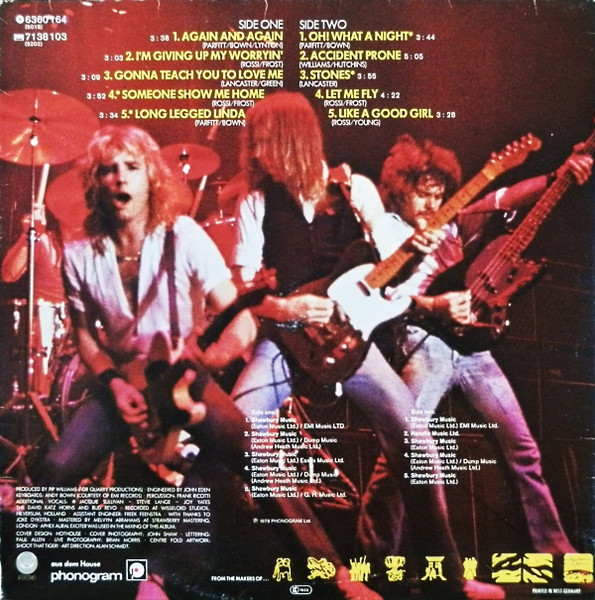 Status Quo - If You Can't Stand The Heat | Vertigo (6360 164) - 3