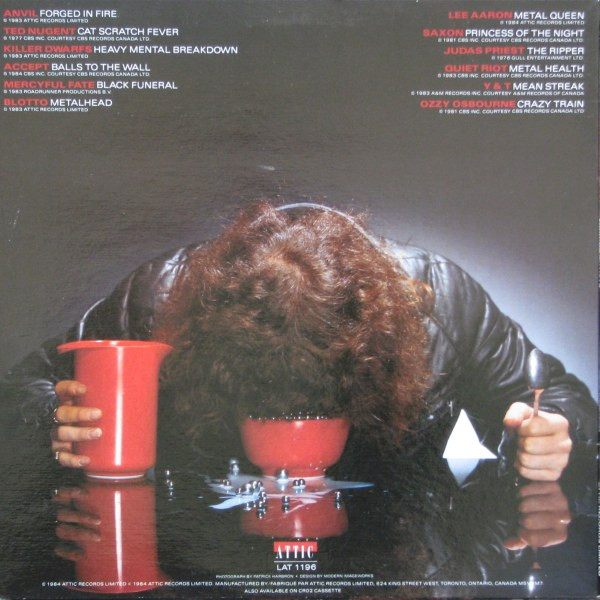 Various - Metal For Breakfast [Vinyl] | Attic (LAT 1196) - 2