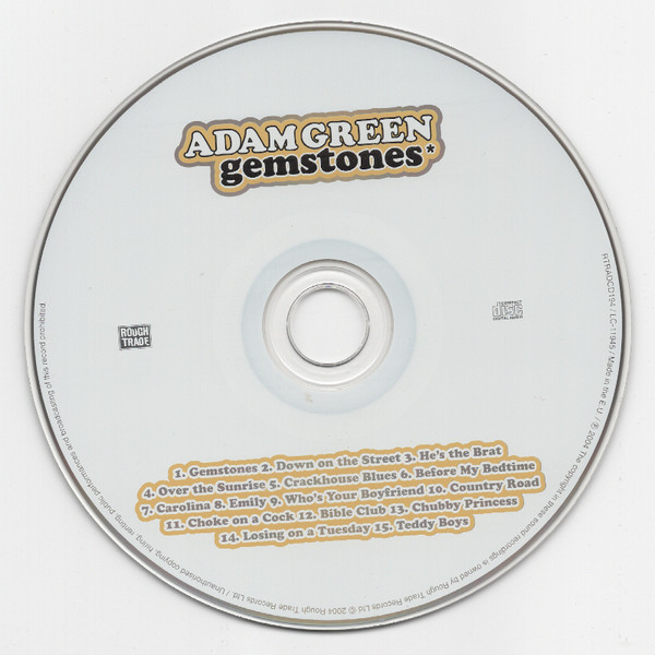 Adam Green - Gemstones* | Rough Trade (RTRADCDX194) - 2