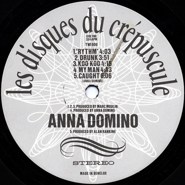 Anna Domino - Anna Domino | Les Disques Du Crépuscule (TWI 600) - 3 Anna Domino - Anna Domino | Les Disques Du Crépuscule (TWI 600) - 3