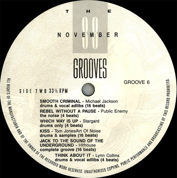 Various - The Grooves - November 88 | DMC (GROOVE 6) - 4 Various - The Grooves - November 88 | DMC (GROOVE 6) - 4