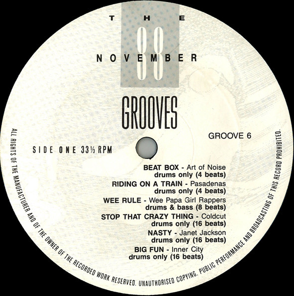 Various - The Grooves - November 88 | DMC (GROOVE 6) - 3 Various - The Grooves - November 88 | DMC (GROOVE 6) - 3