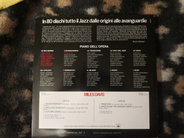 Miles Davis - Miles Davis | Fabbri Editori (GdJ 09) - main Miles Davis - Miles Davis | Fabbri Editori (GdJ 09) - main