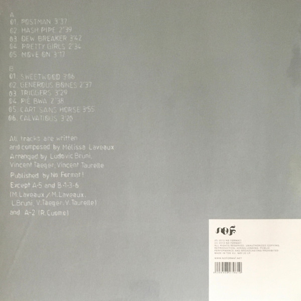 Mélissa Laveaux - Dying Is A Wild Night | No Format (NØF.22LP) - 2 Mélissa Laveaux - Dying Is A Wild Night | No Format (NØF.22LP) - 2