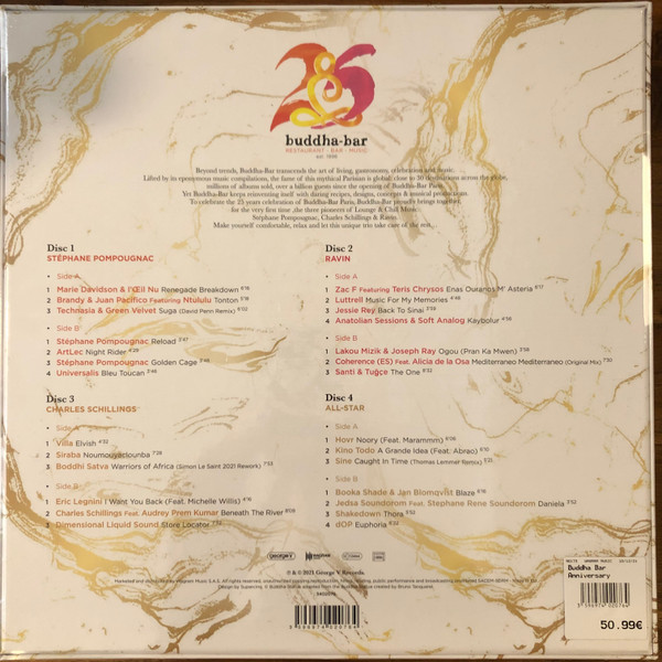 Various - Buddha-Bar Anniversary Collection | George V Records (3402076) - 2 Various - Buddha-Bar Anniversary Collection | George V Records (3402076) - 2
