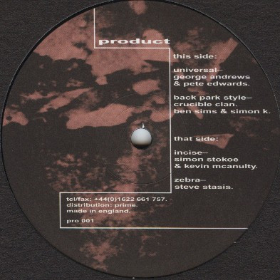 Various - Untitled | Product (PRO 001) - main