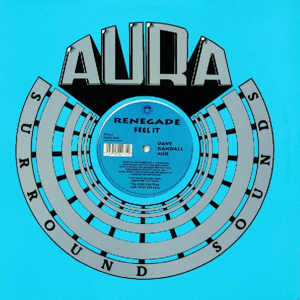 Renegade - Feel It | Aura Surround Sounds (SUSSX 026) - main